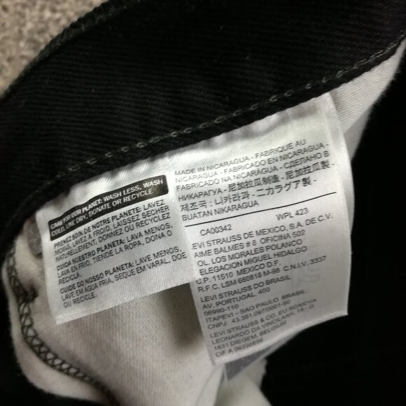 Levis Jeans 517 Bootcut Back 100% Cotton Red Tab Mens 38x37 - Picture 3 of 10